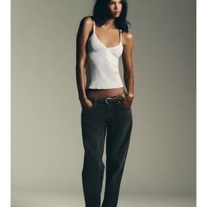 NWT ZARA POINTELLE TOP